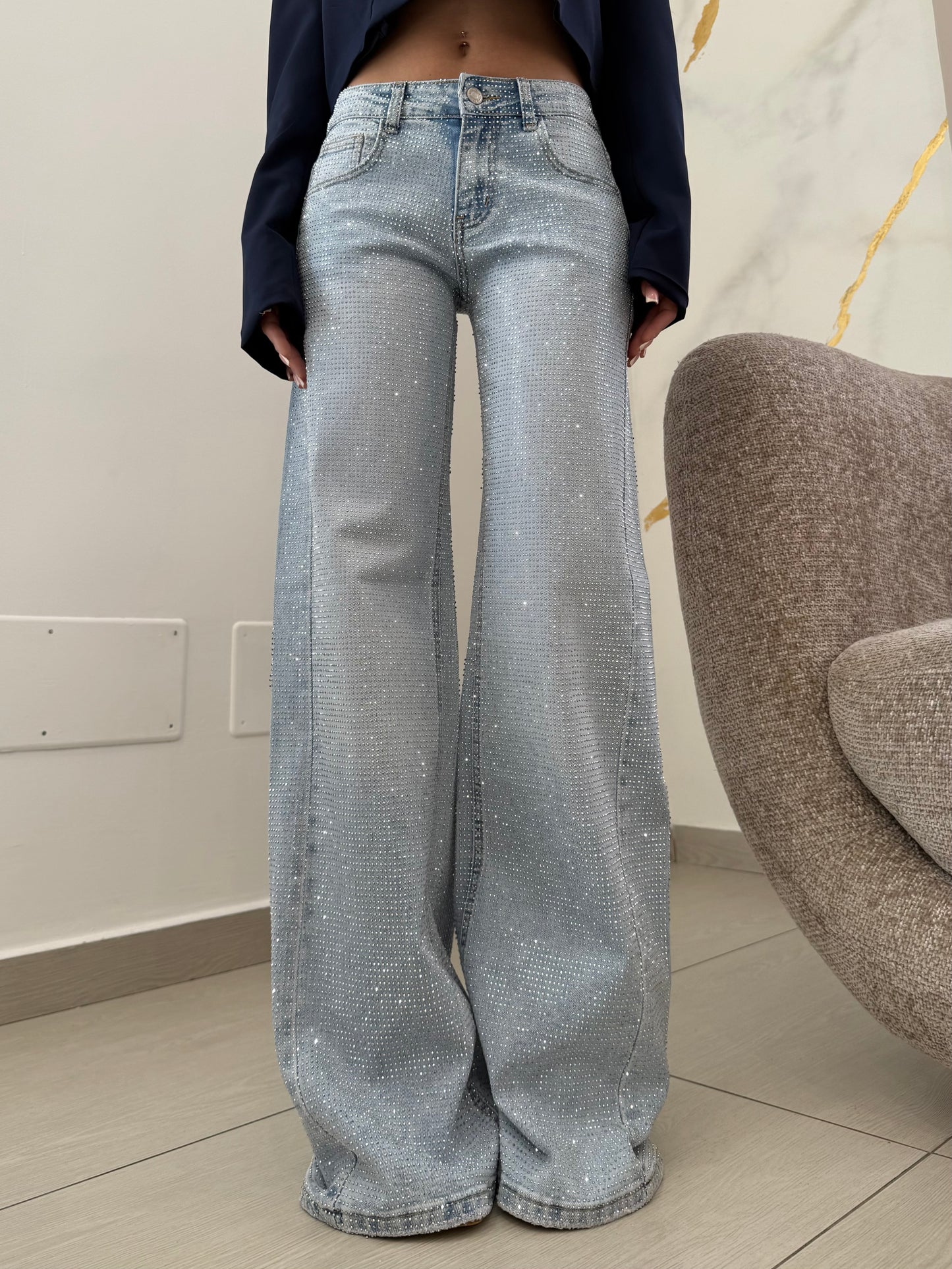 JEANS SPARK BLU