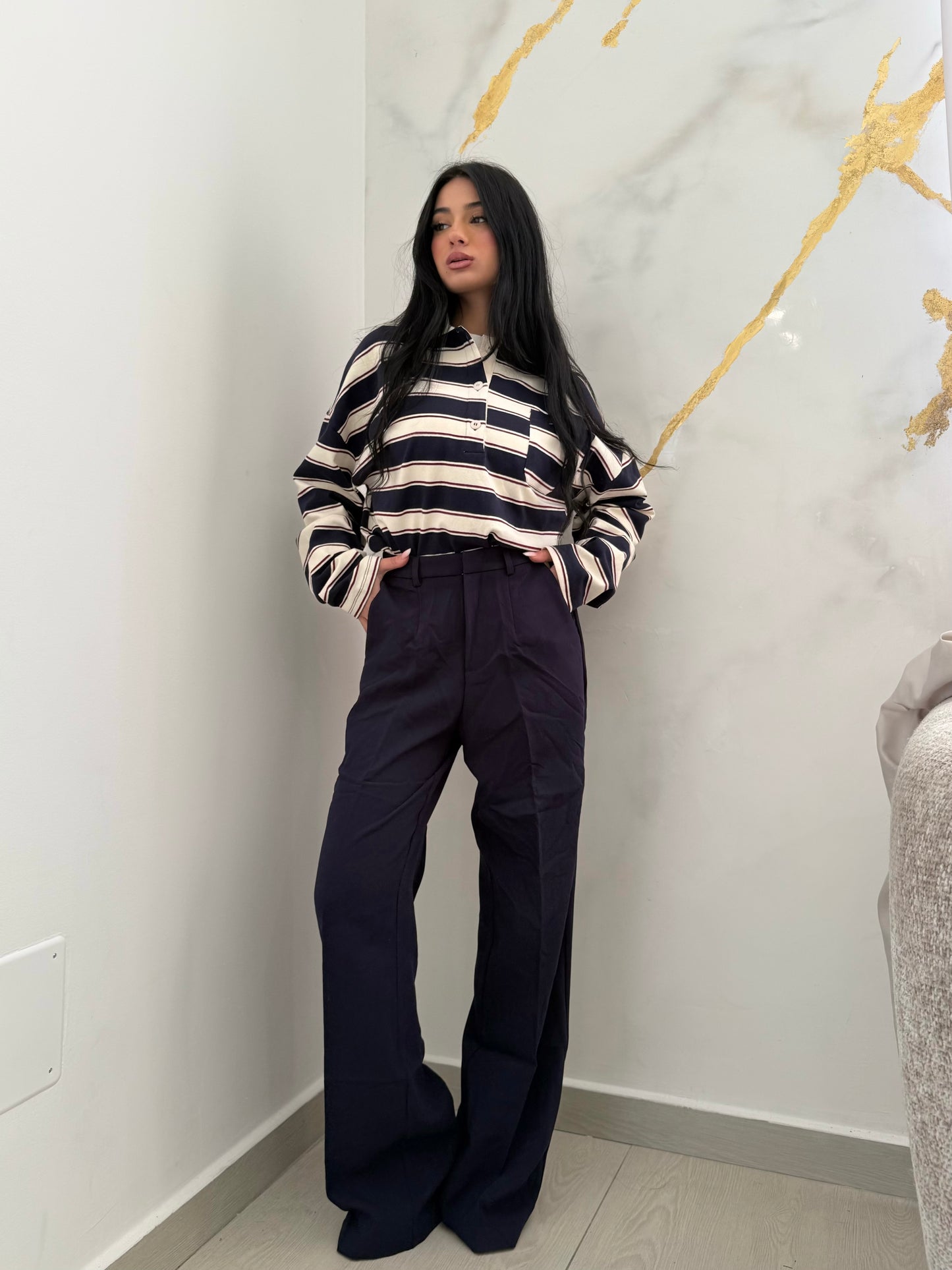 PANTALONE ARY BLU