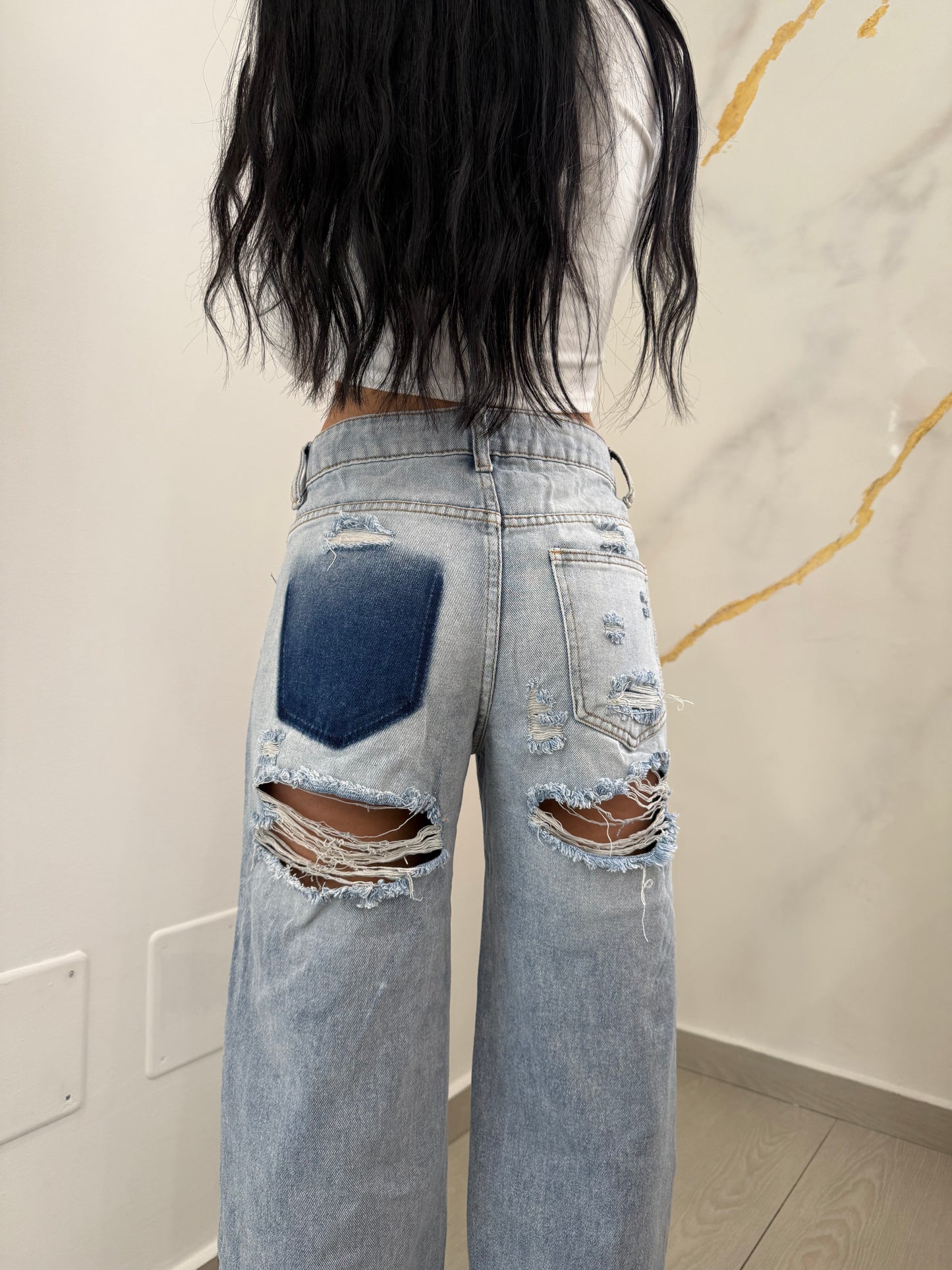 JEANS POCKET STRAIN