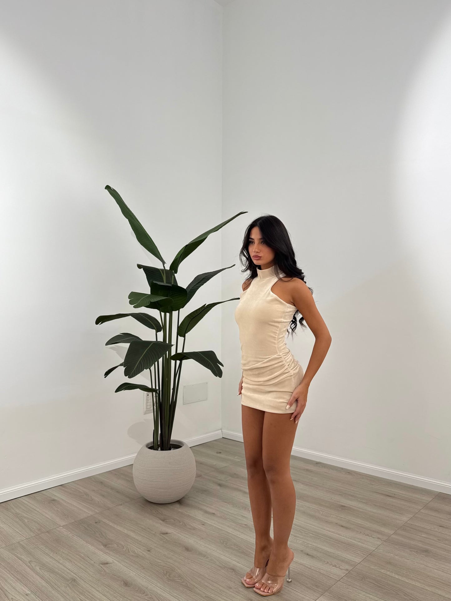 MINI DRESS SHARON CREMA