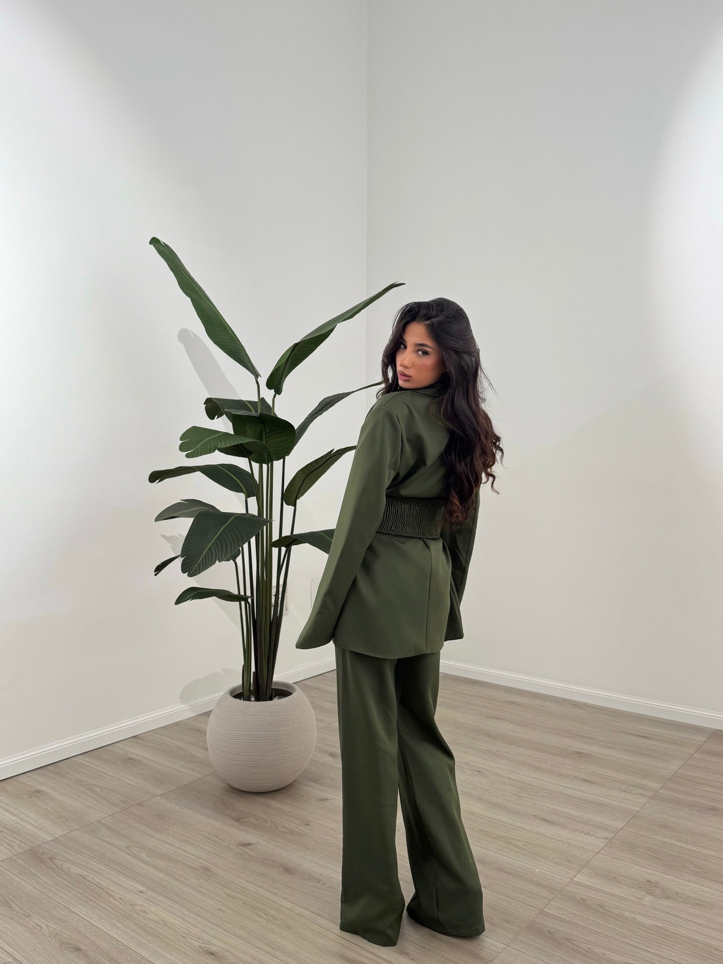 TAILLEUR BUSTIER VERDE