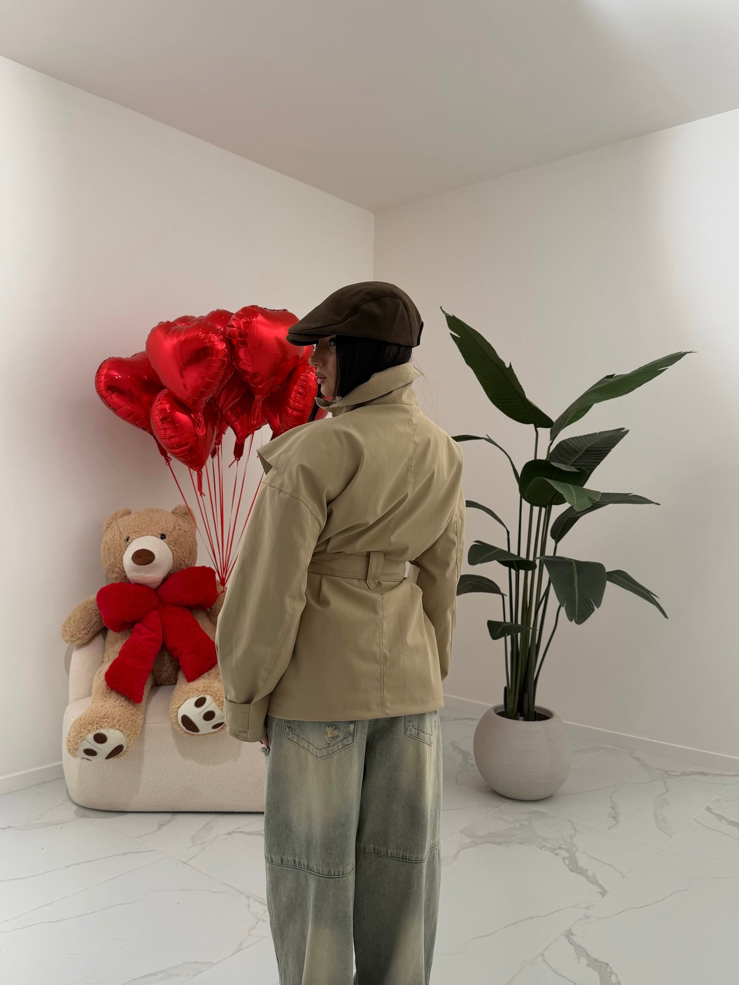 TRENCH DEVONNE BEIGE