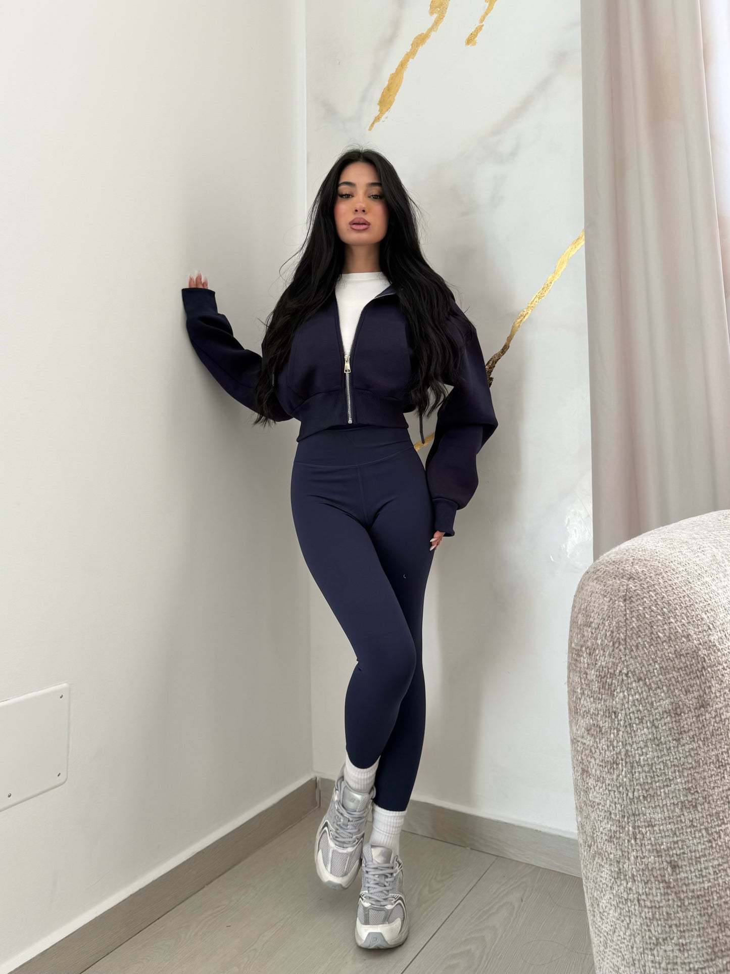 LEGGINS BLU