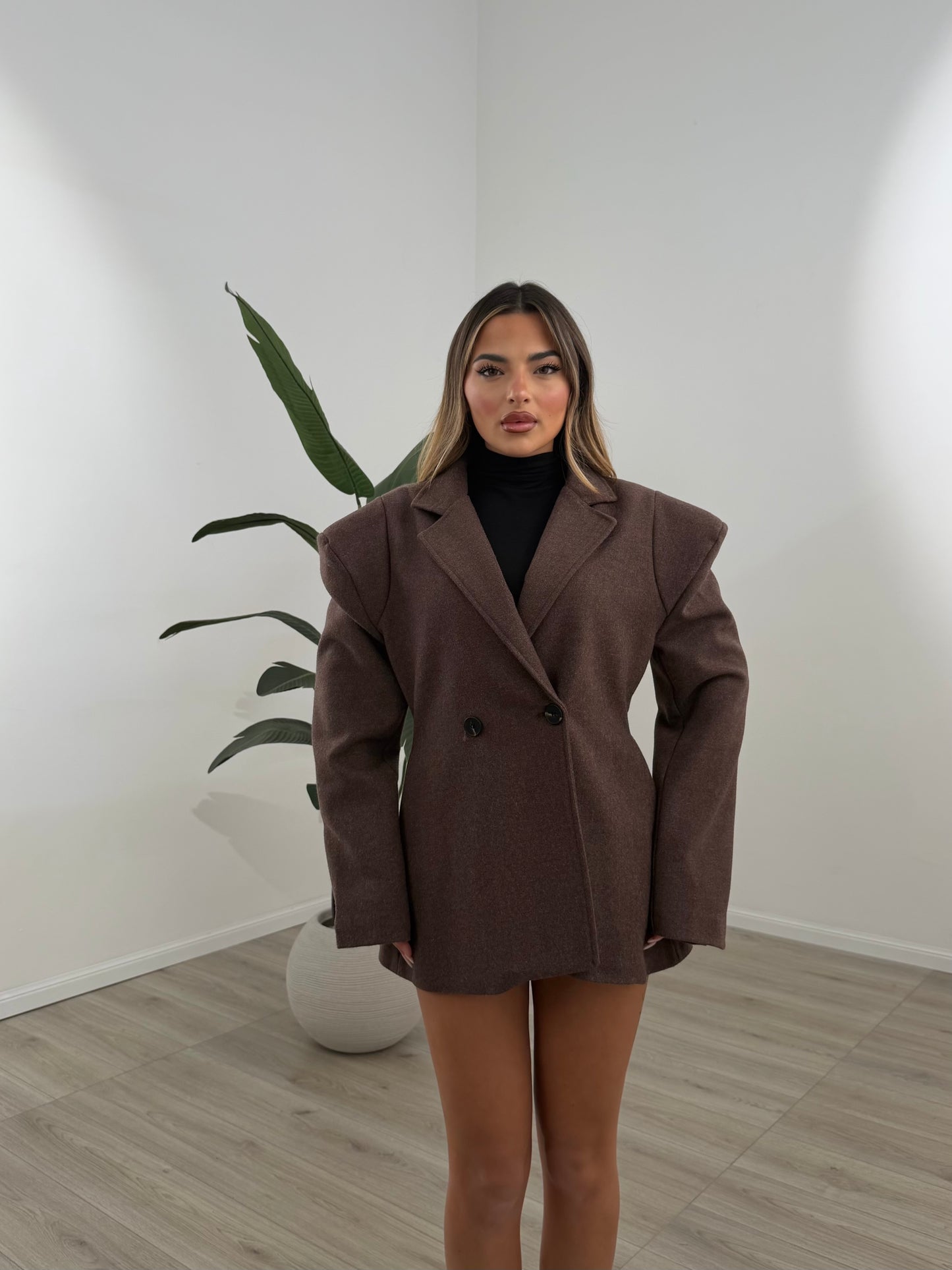 GIACCA SUPPORT MARRONE