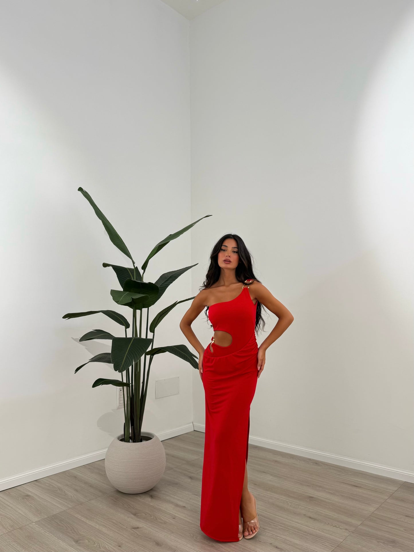 ABITO DESIREE ROSSO