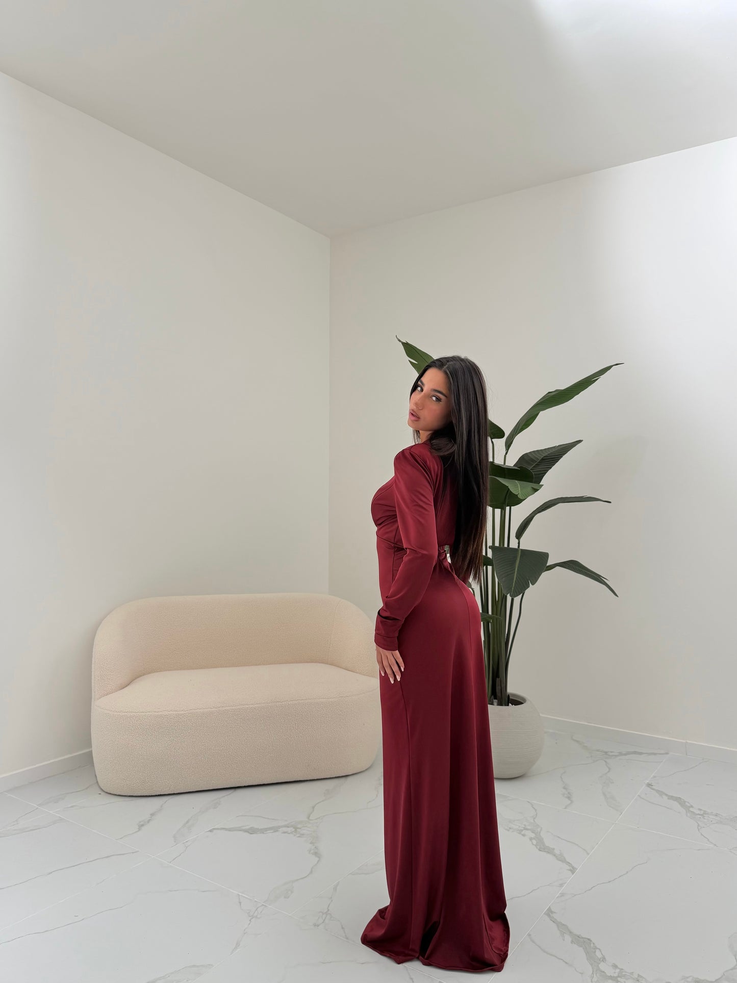 ABITO REBEL BORDEAUX