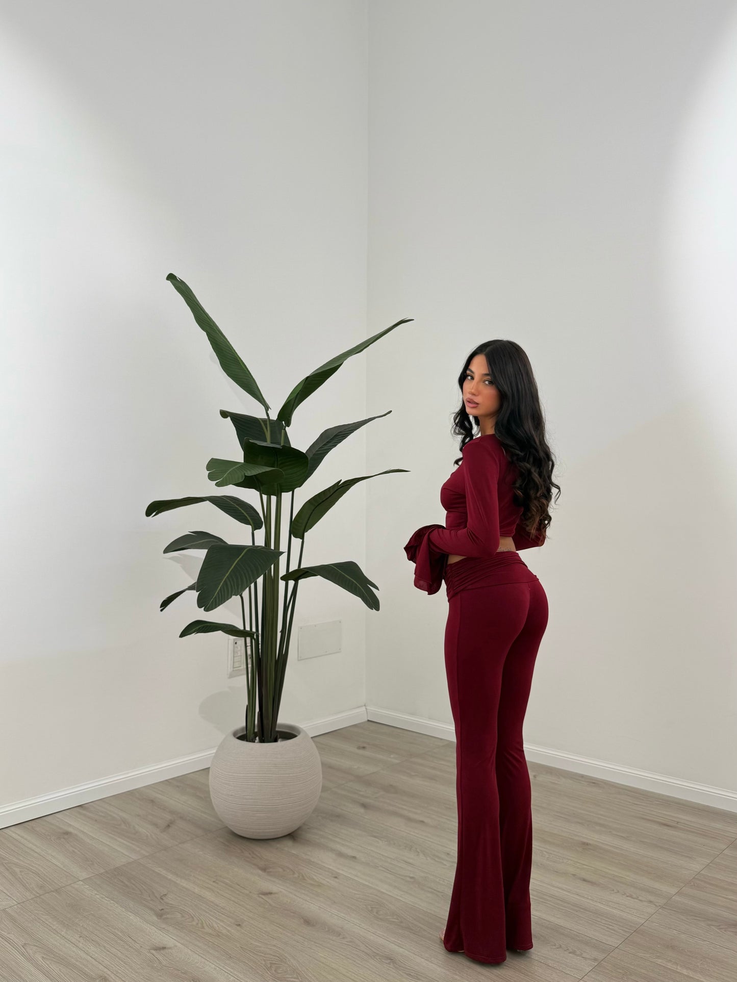 COORD SET MAYRA BORDEAUX