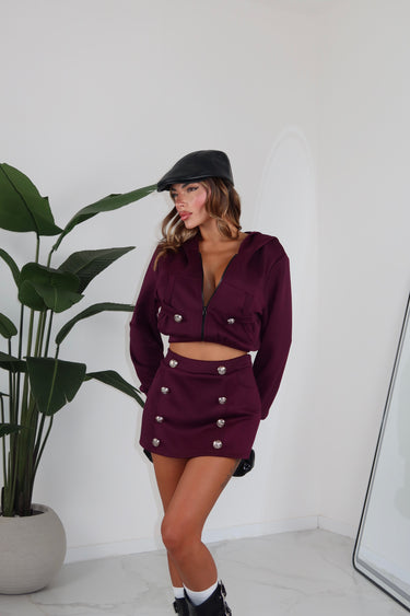 COORD SET MAIN BORDEAUX