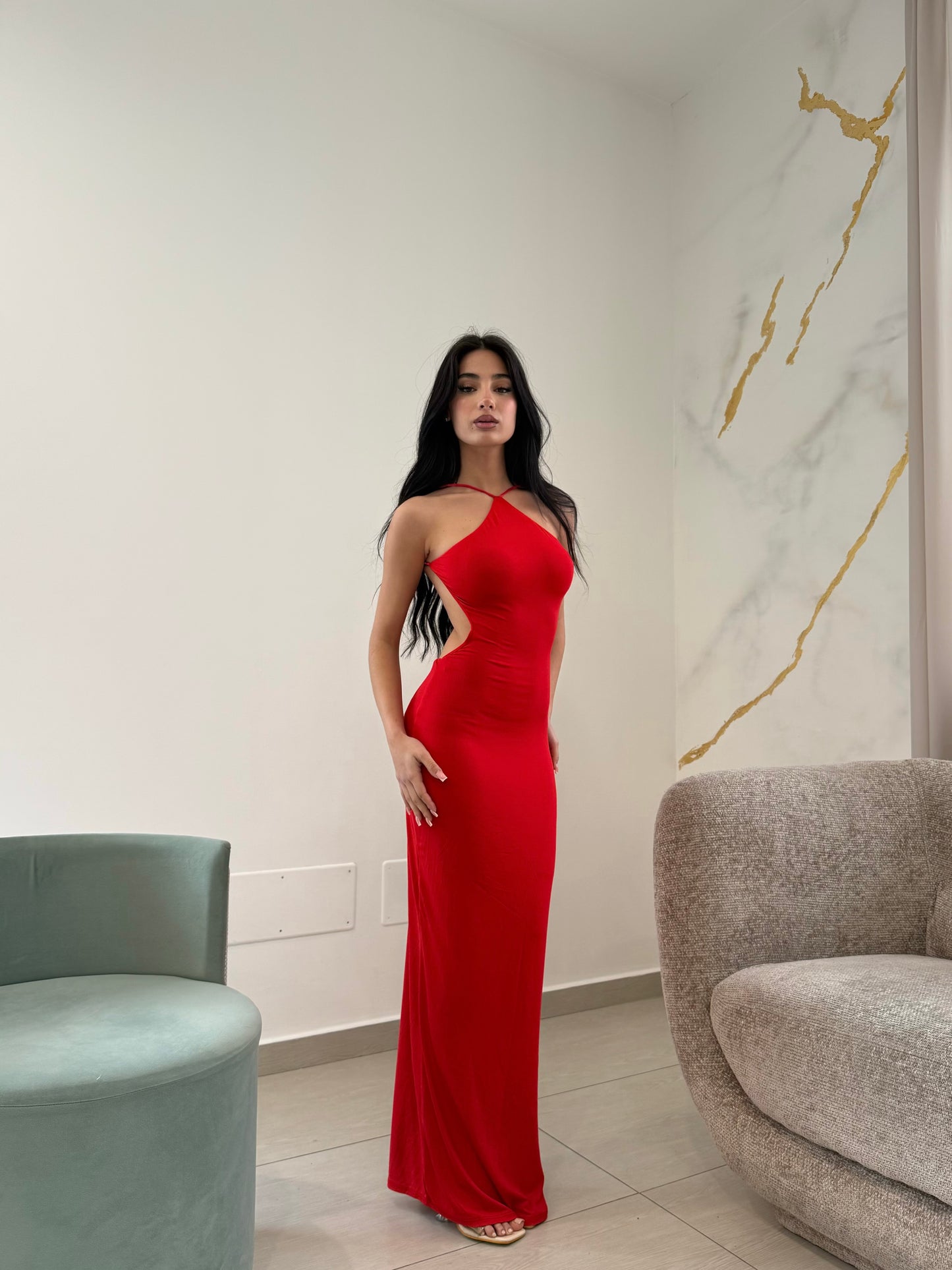 ABITO ATTRACTION ROSSO