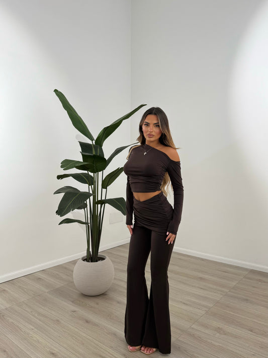 COORD SET WANDA MARRONE