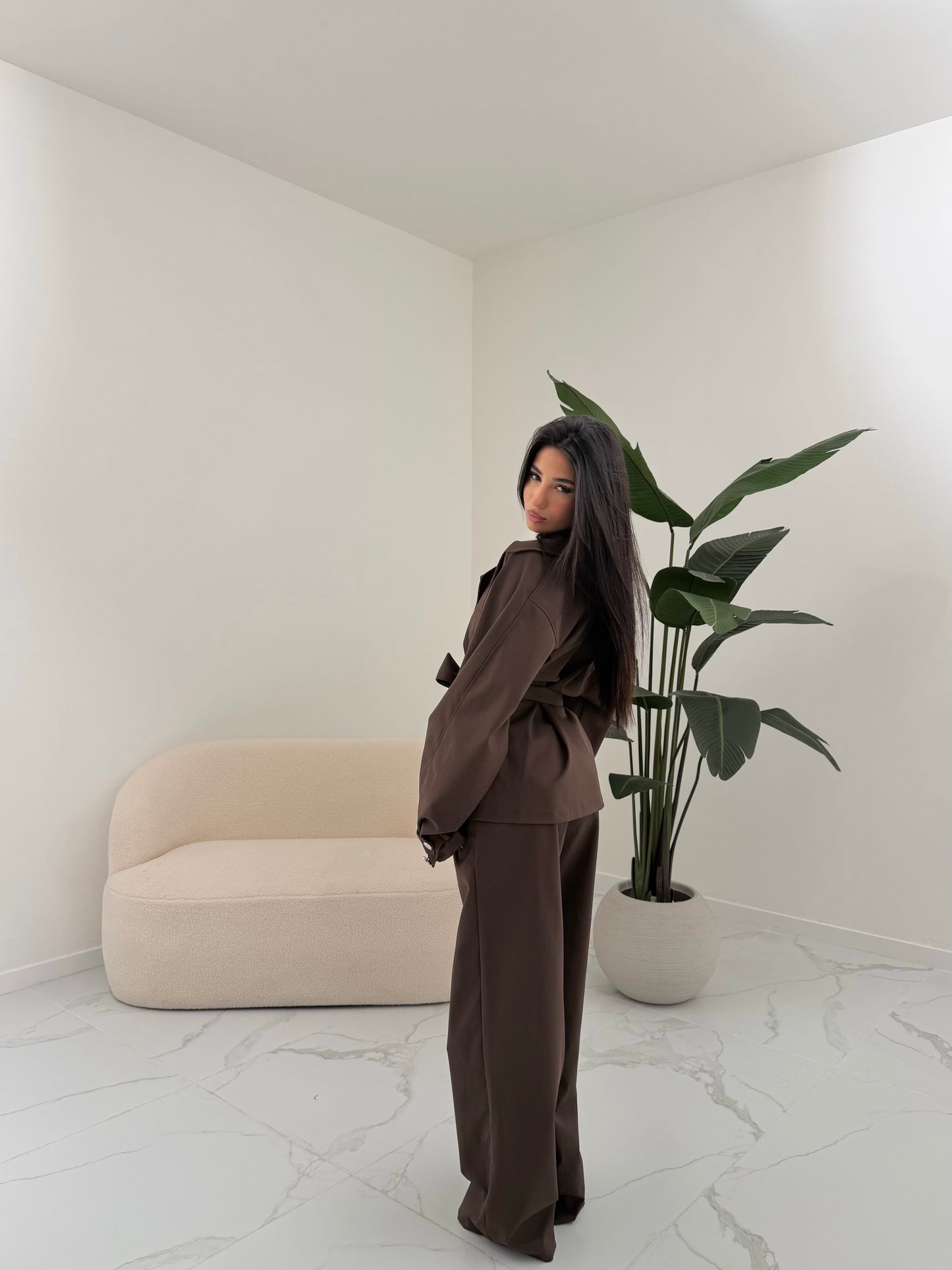 COORD SET HELL MARRONE