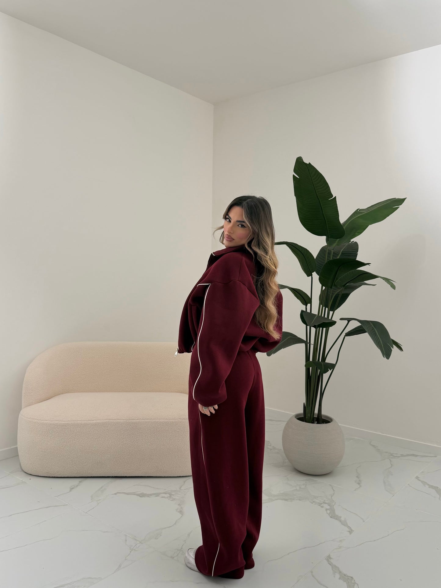 COORD SET NOHA BORDEAUX