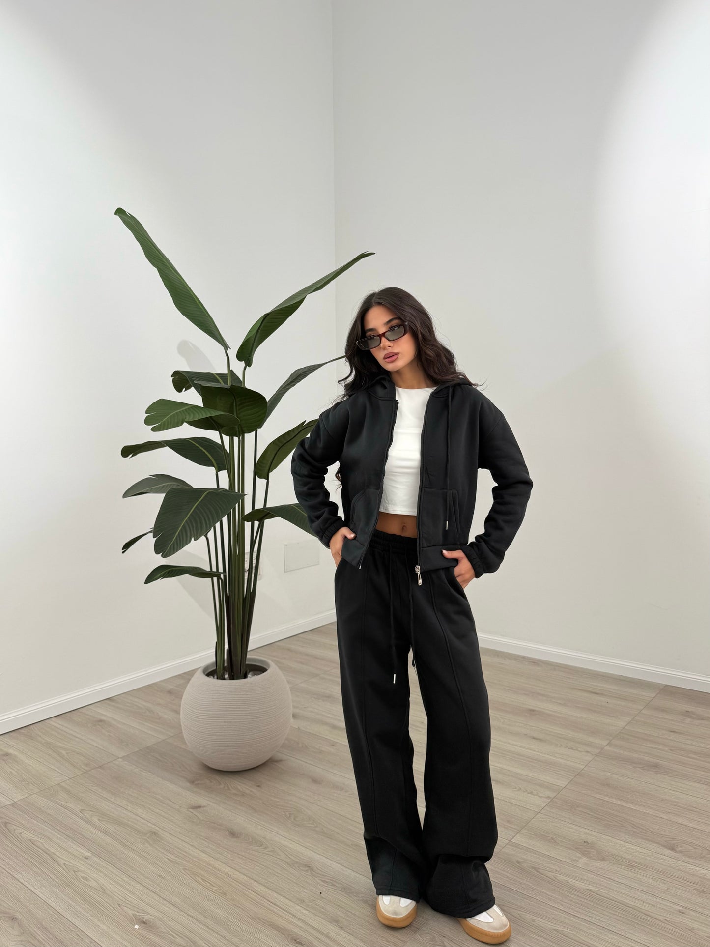 COORD SET ZIPPED NERA