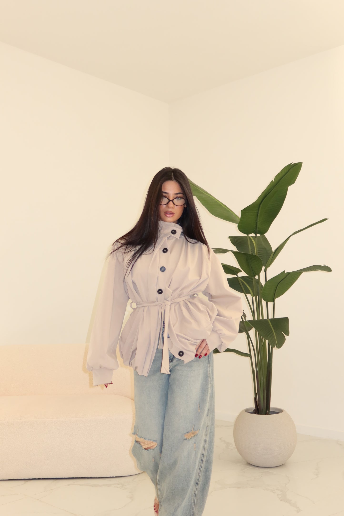 TRENCH VICIOUS BEIGE