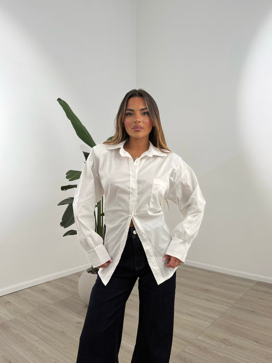 CAMICIA OPEN BIANCA