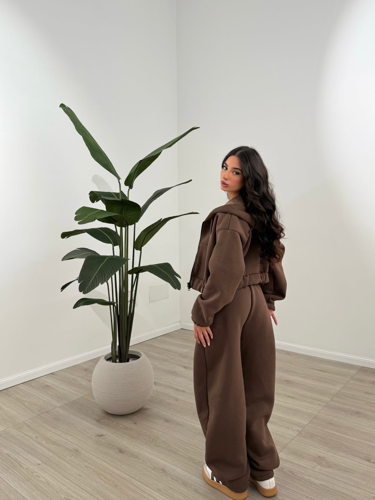 COORD SET WALK MARRONE