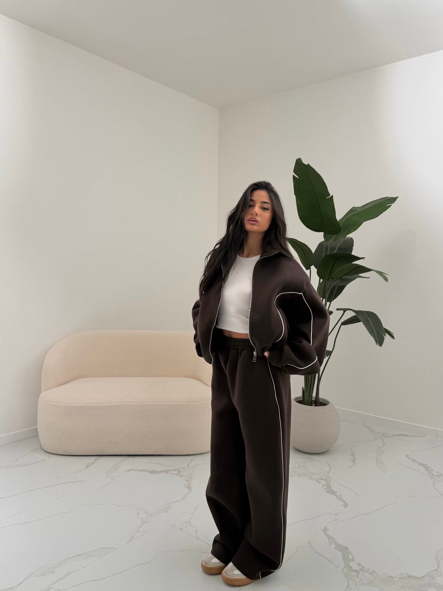 COORD SET NOHA MARRONE