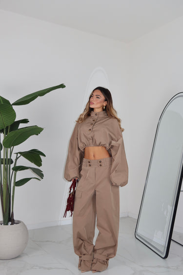 COORD SET GEMMA BEIGE
