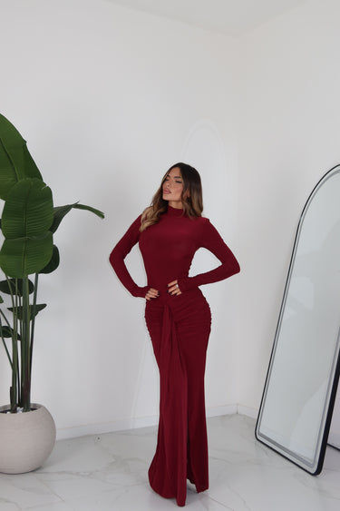 ABITO EVA BORDEAUX