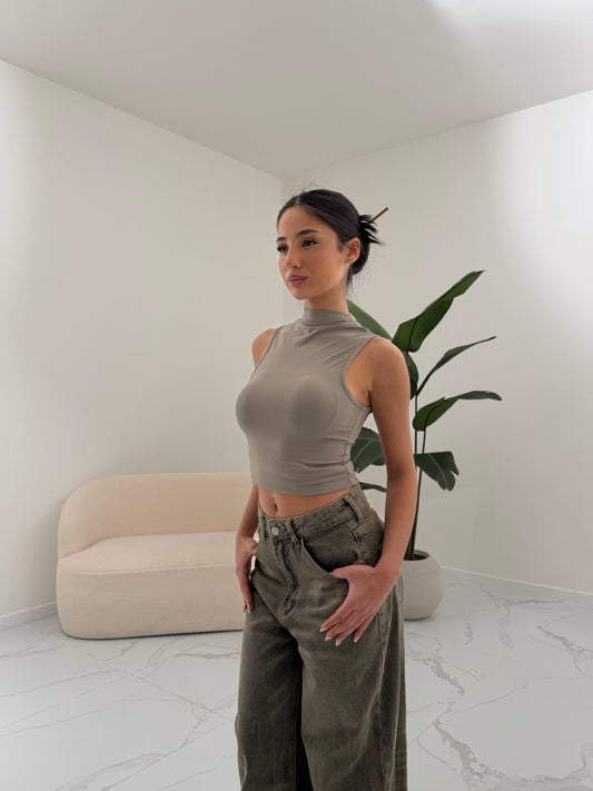 MAGLIA TITANIA FANGO