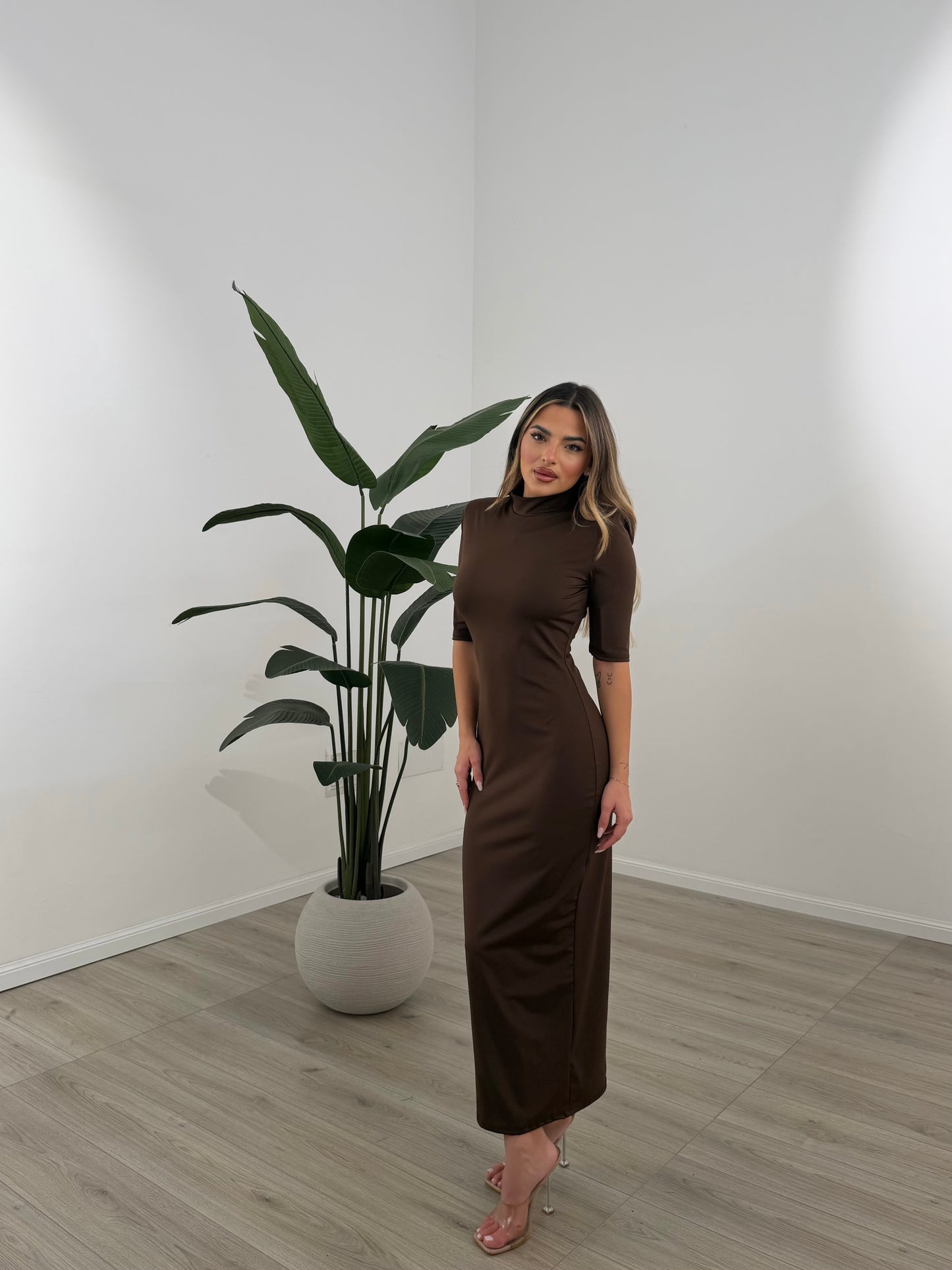 ABITO COURMY MARRONE