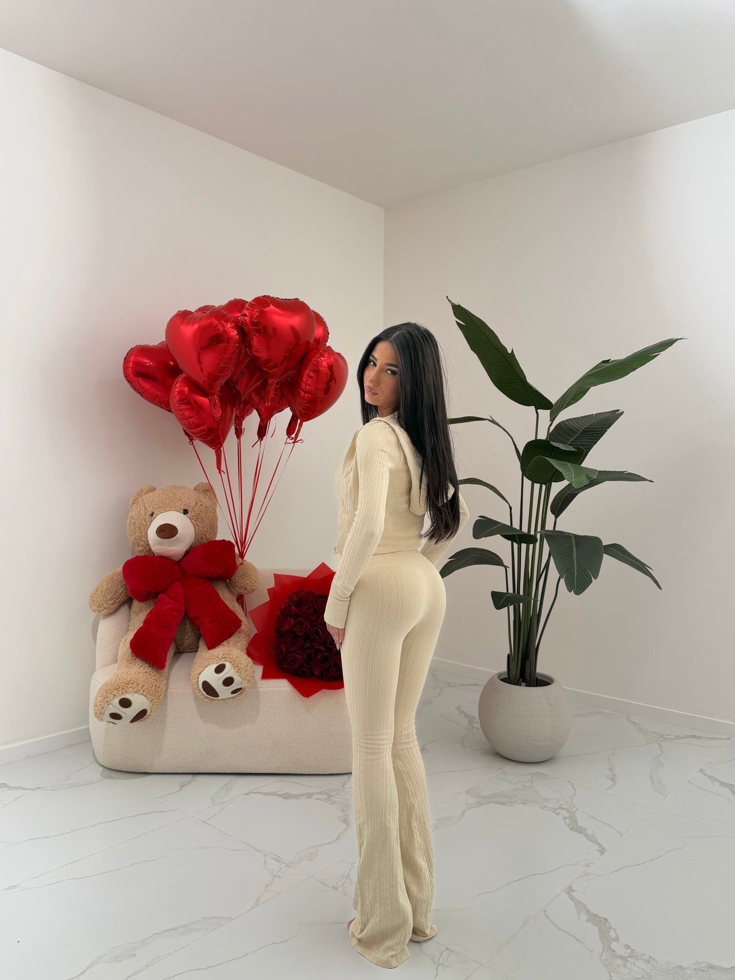 COORD SET COMFORT BEIGE