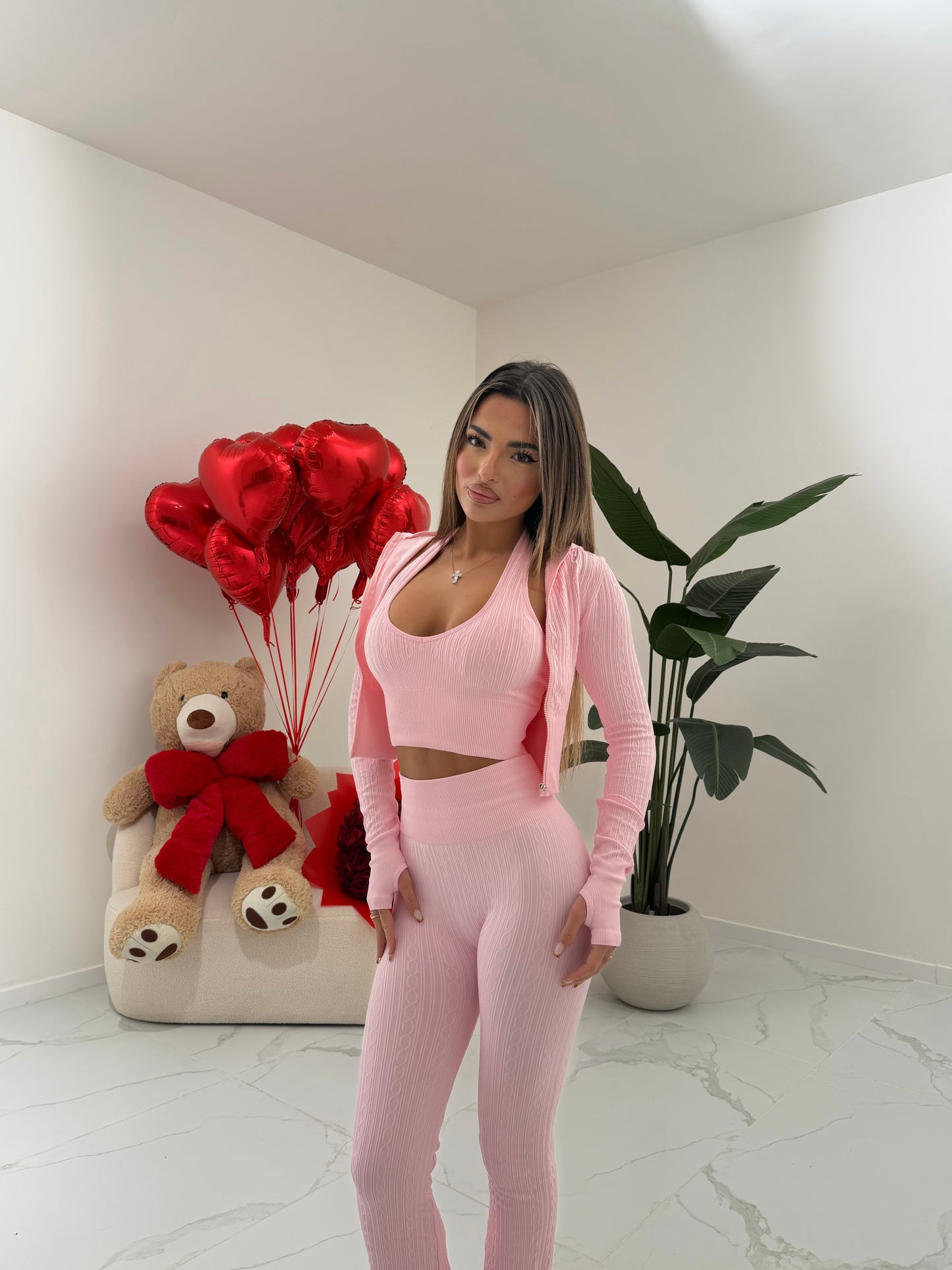 COORD SET COMFORT ROSA