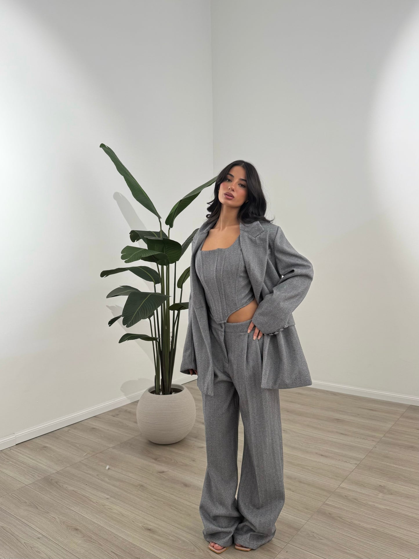 TAILLEUR BRIEFING GRIGIO