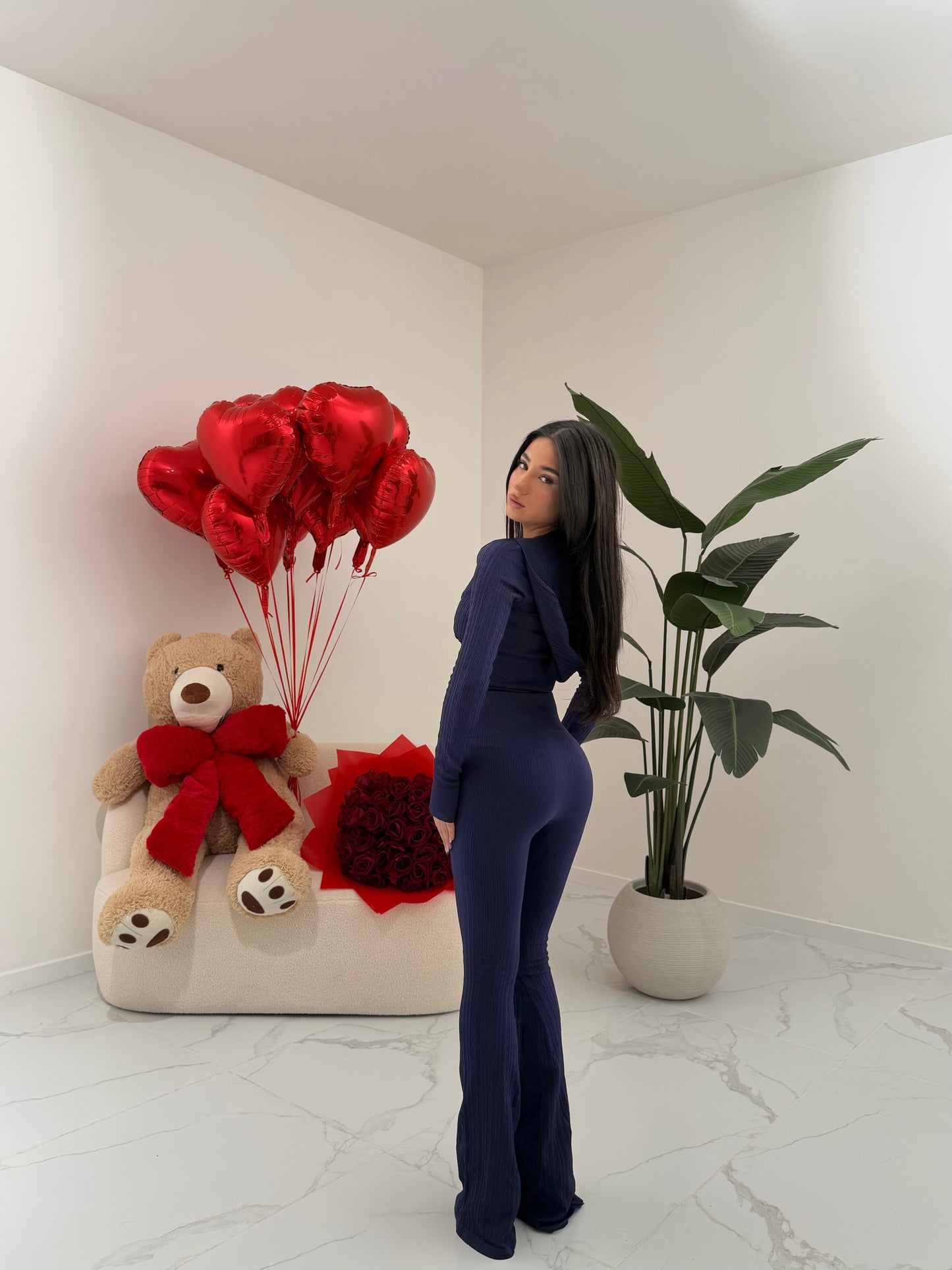 COORD SET COMFORT BLU NOTTE