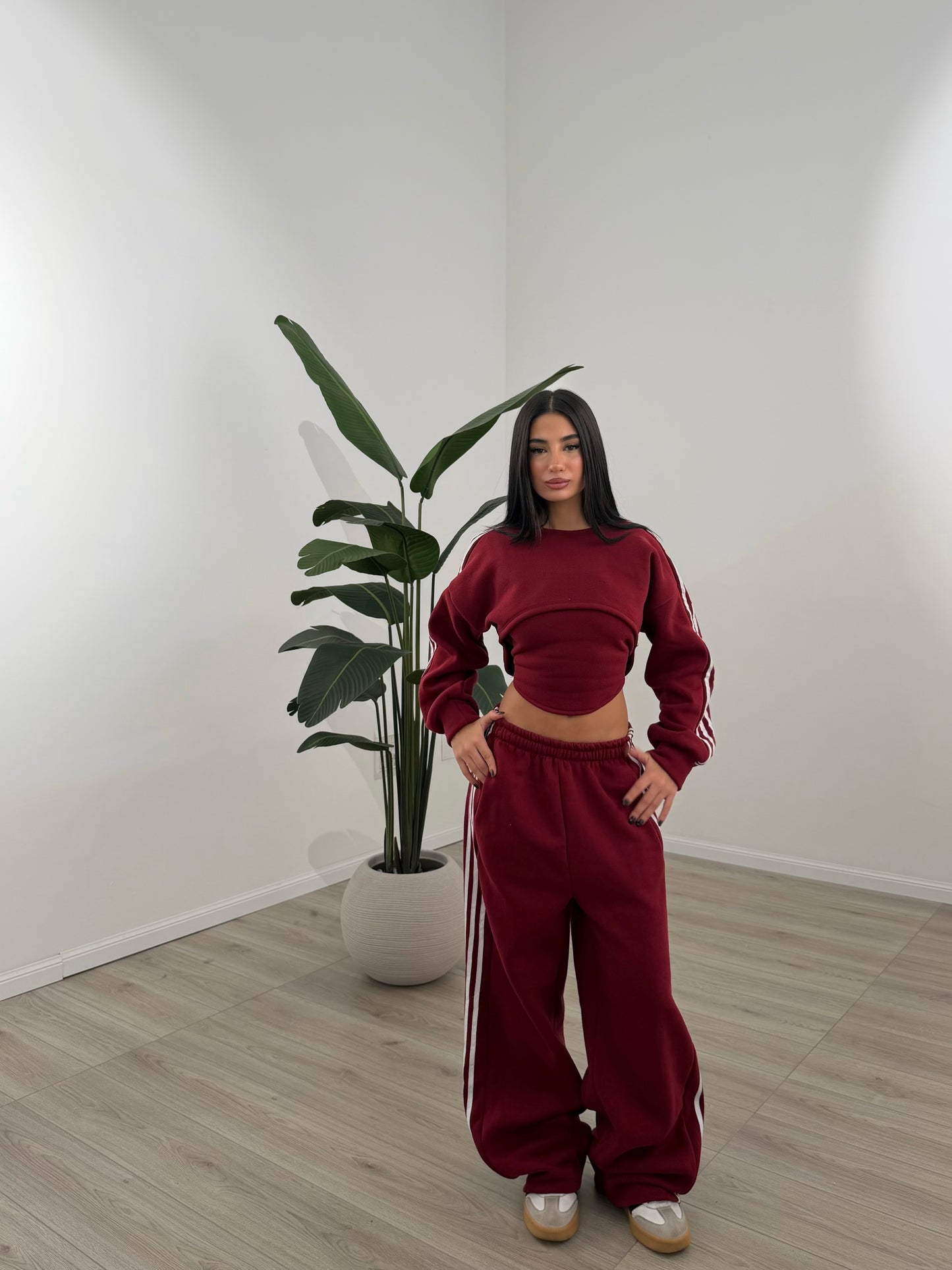 COORD SET ACTIVE BORDEAUX