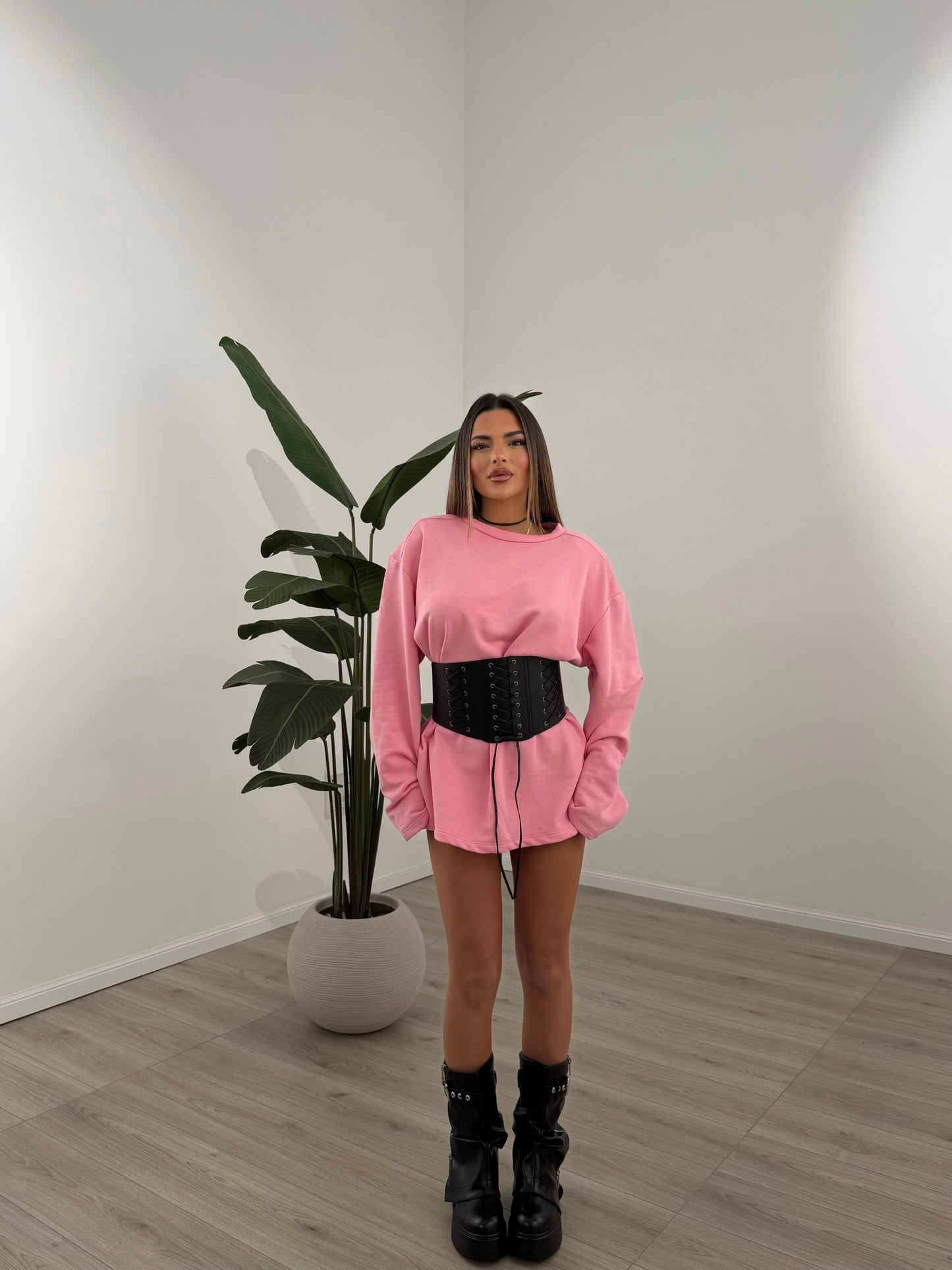 FELPA NECESSITY ROSA