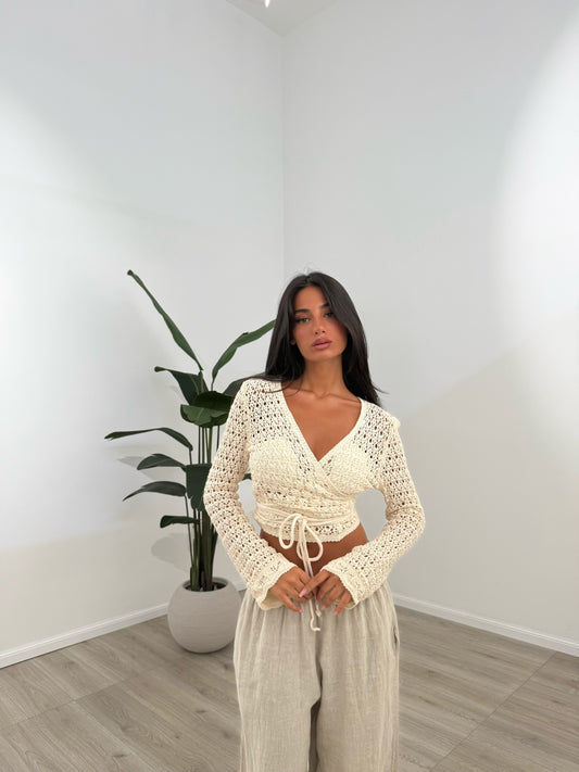 INCROCIATINA BEIGE