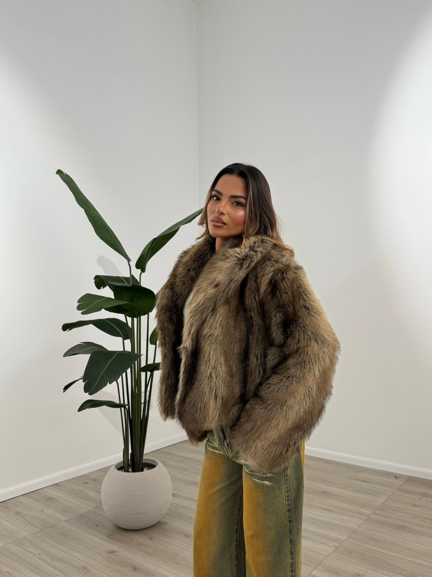 PELLICCIA FUSION MARRONE