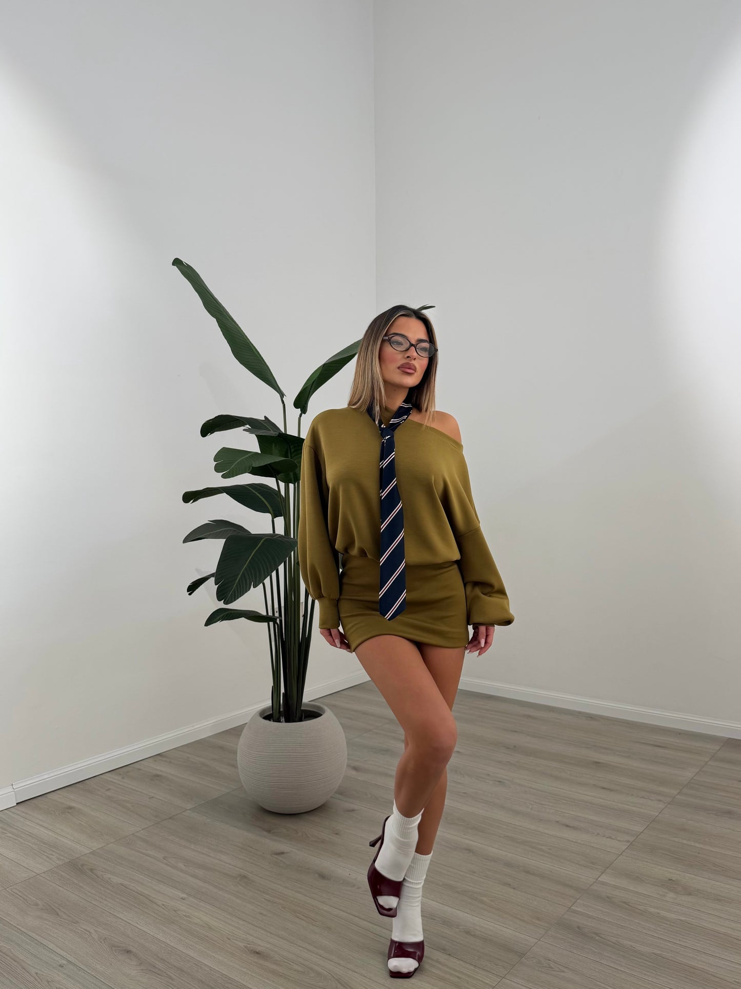 MINI DRESS REUNION VERDE