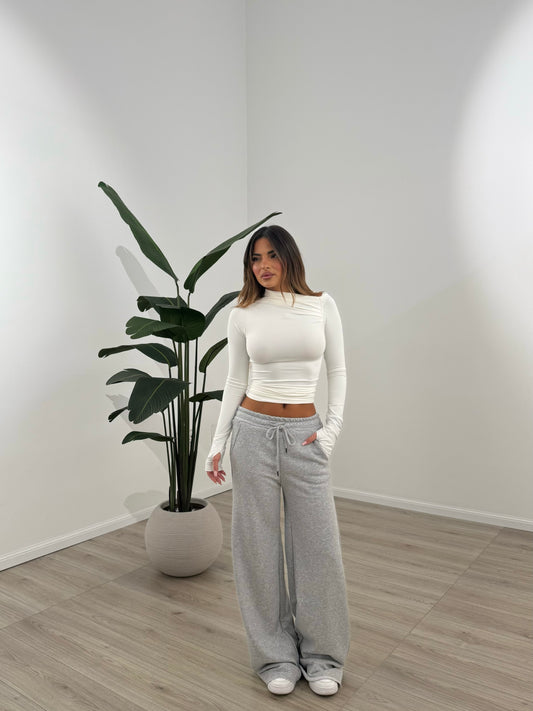 PANTALONE SOFT GRIGIO