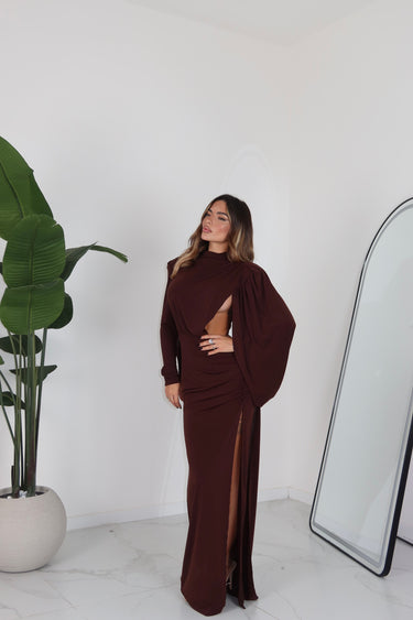 ABITO ELETTRA MARRONE