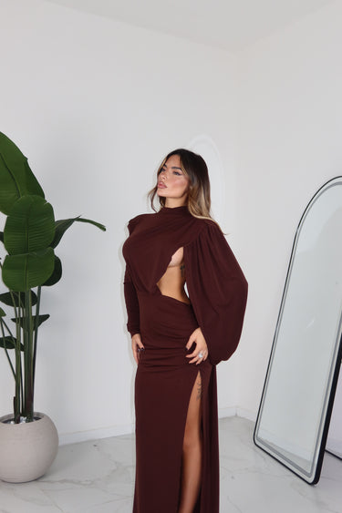 ABITO ELETTRA MARRONE