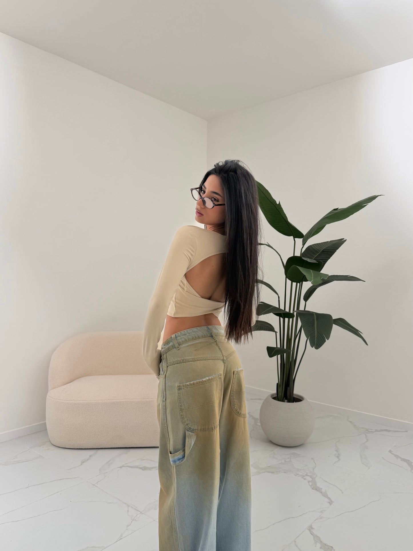 MAGLIA KIMBERLY BEIGE