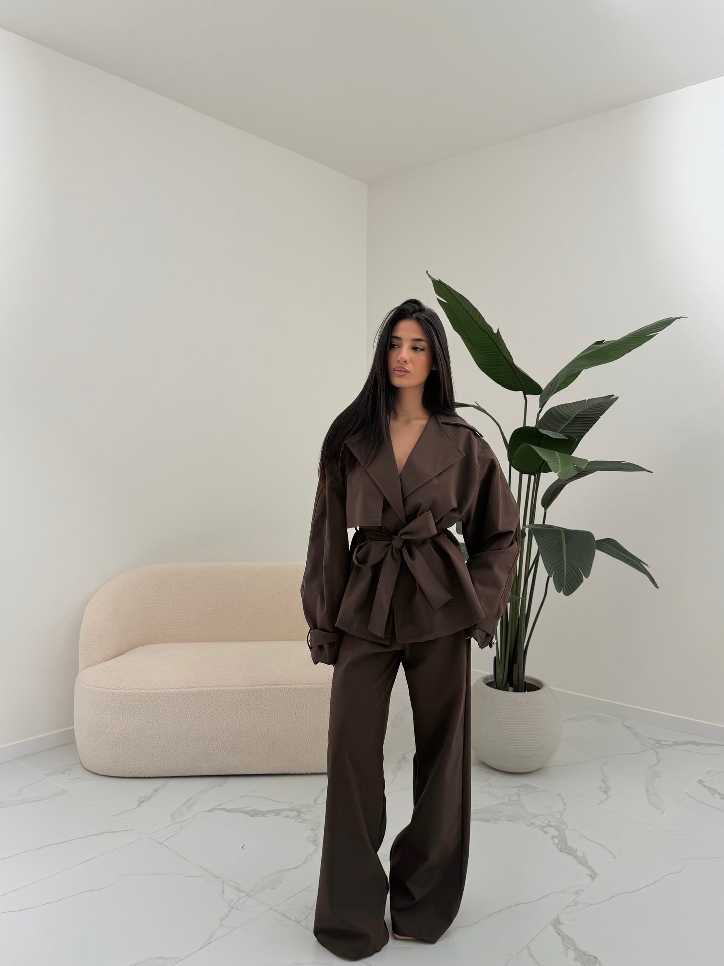 COORD SET HELL MARRONE