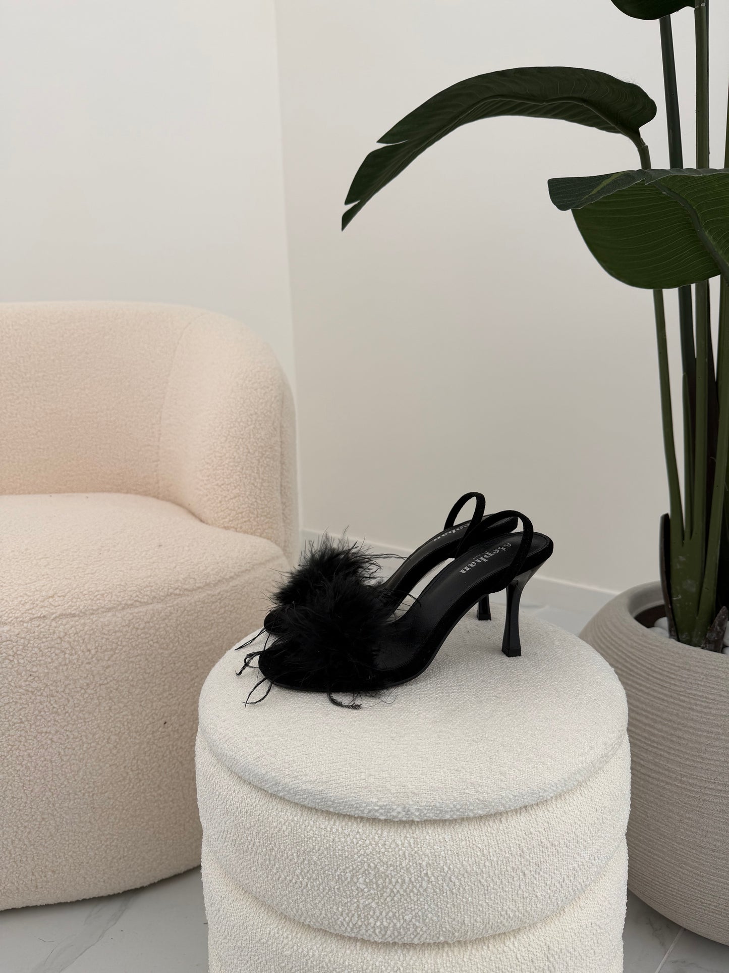 SANDALO PLUME NERO