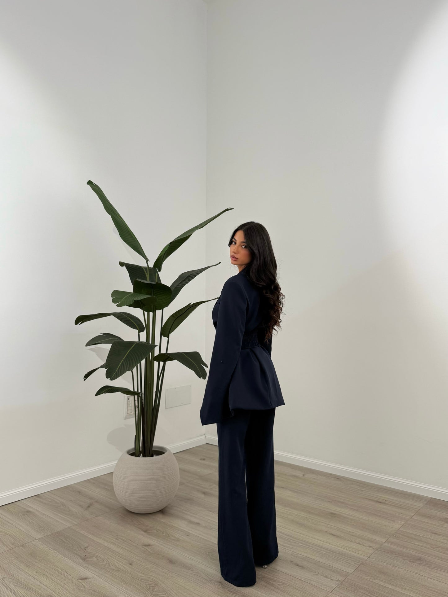 TAILLEUR BUSTIER BLU