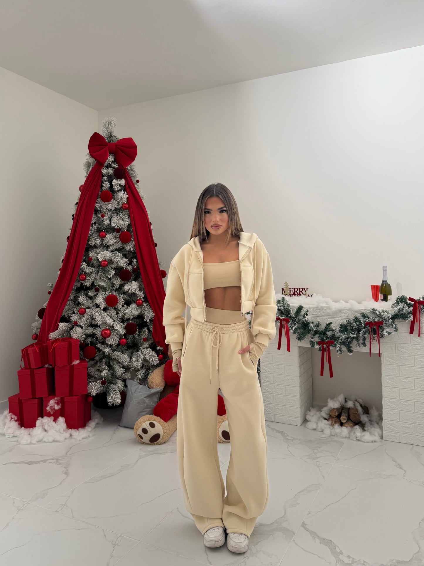 COORD SET FAVORITE CREMA