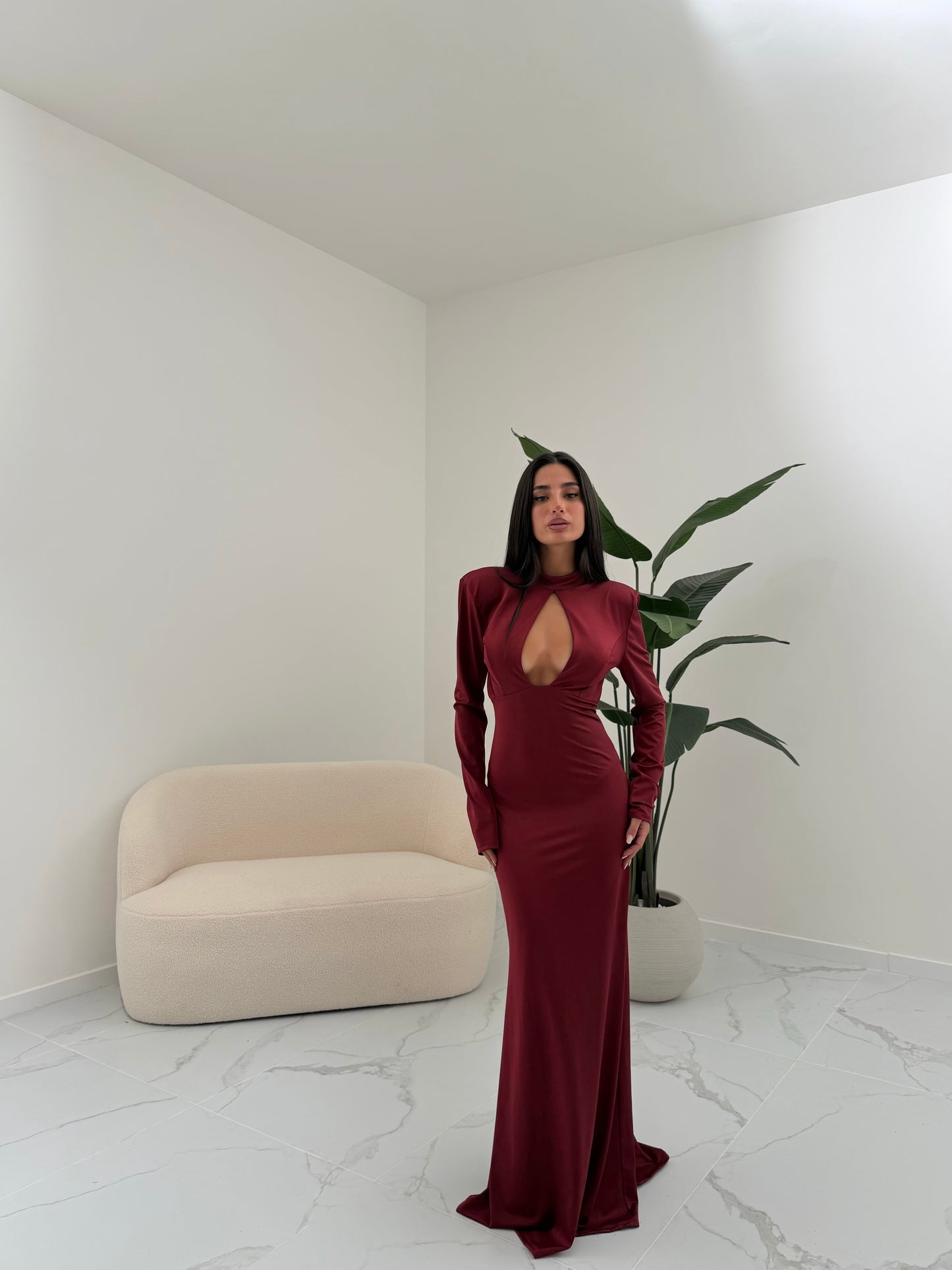 ABITO REBEL BORDEAUX