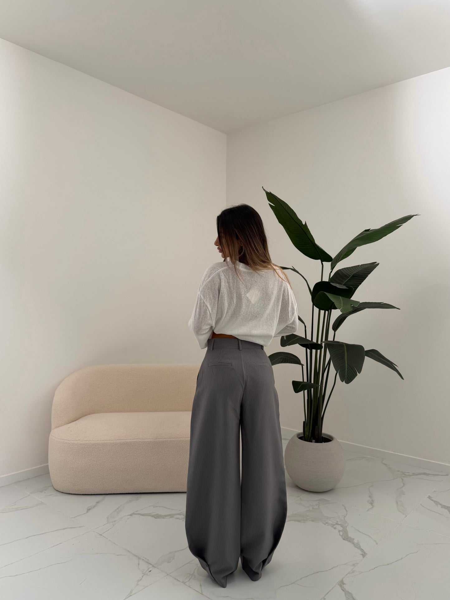 PANTALONE ROYCE GRIGIO