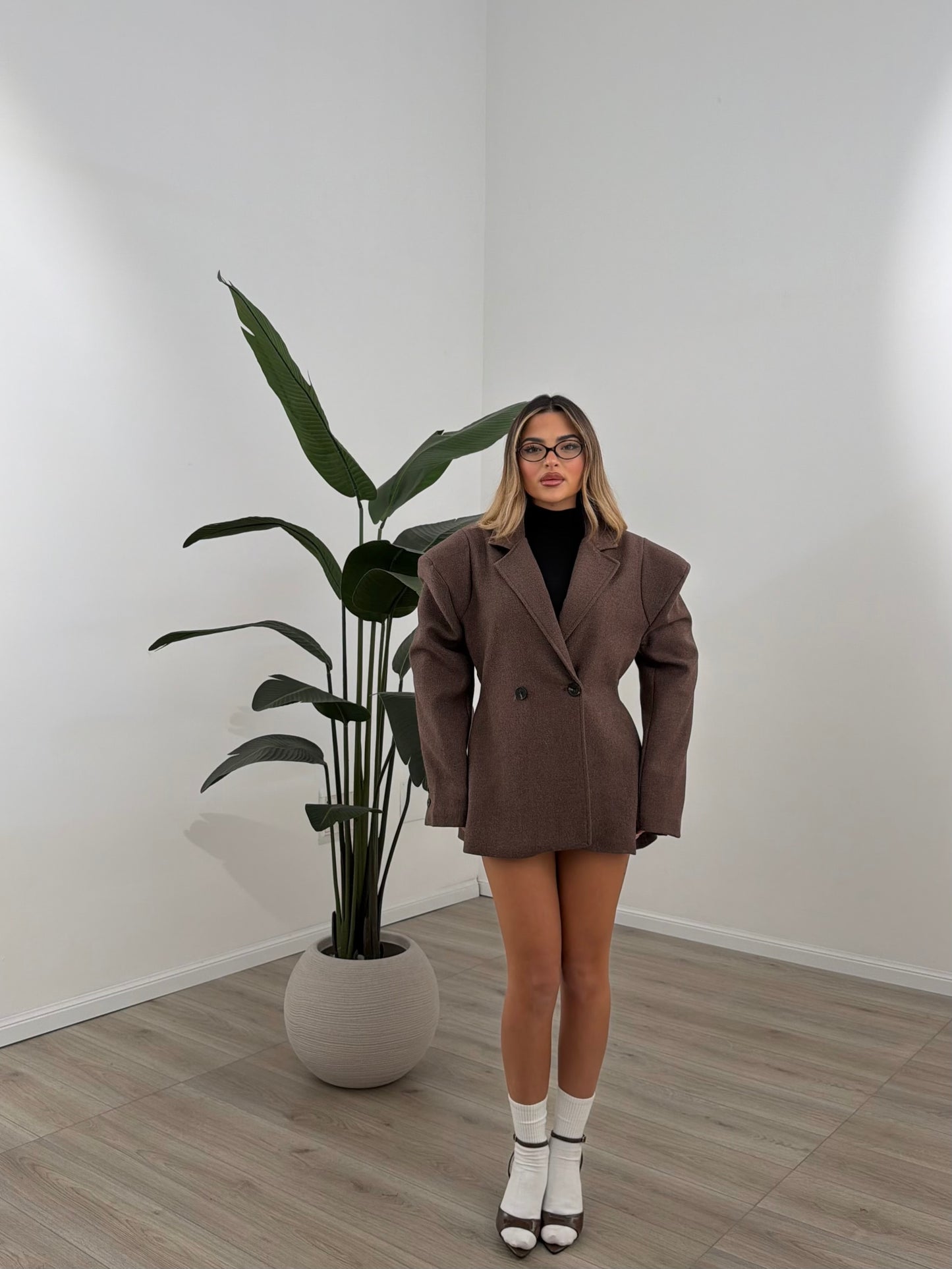 GIACCA SUPPORT MARRONE