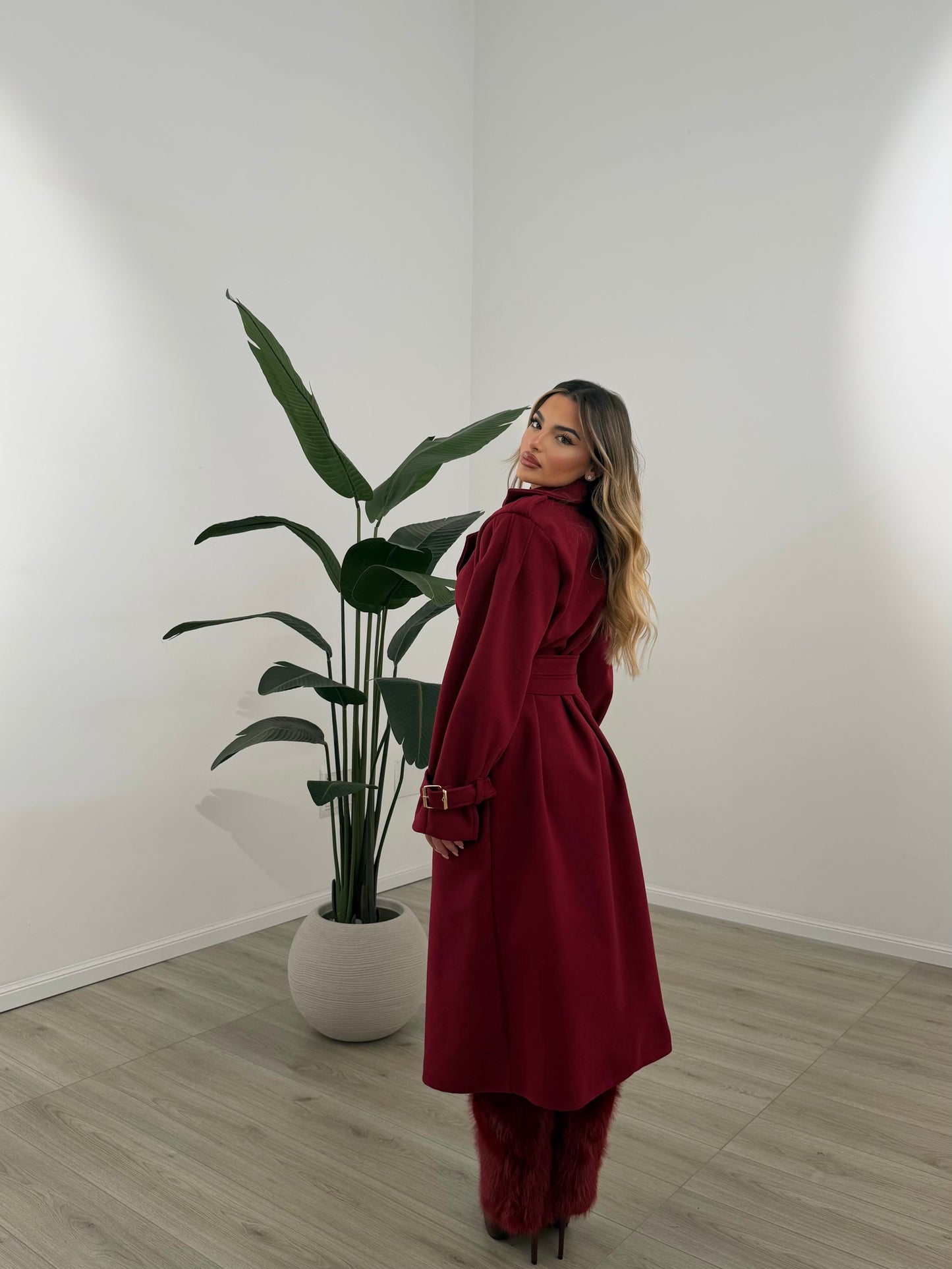 CAPPOTTO COAT BORDEAUX