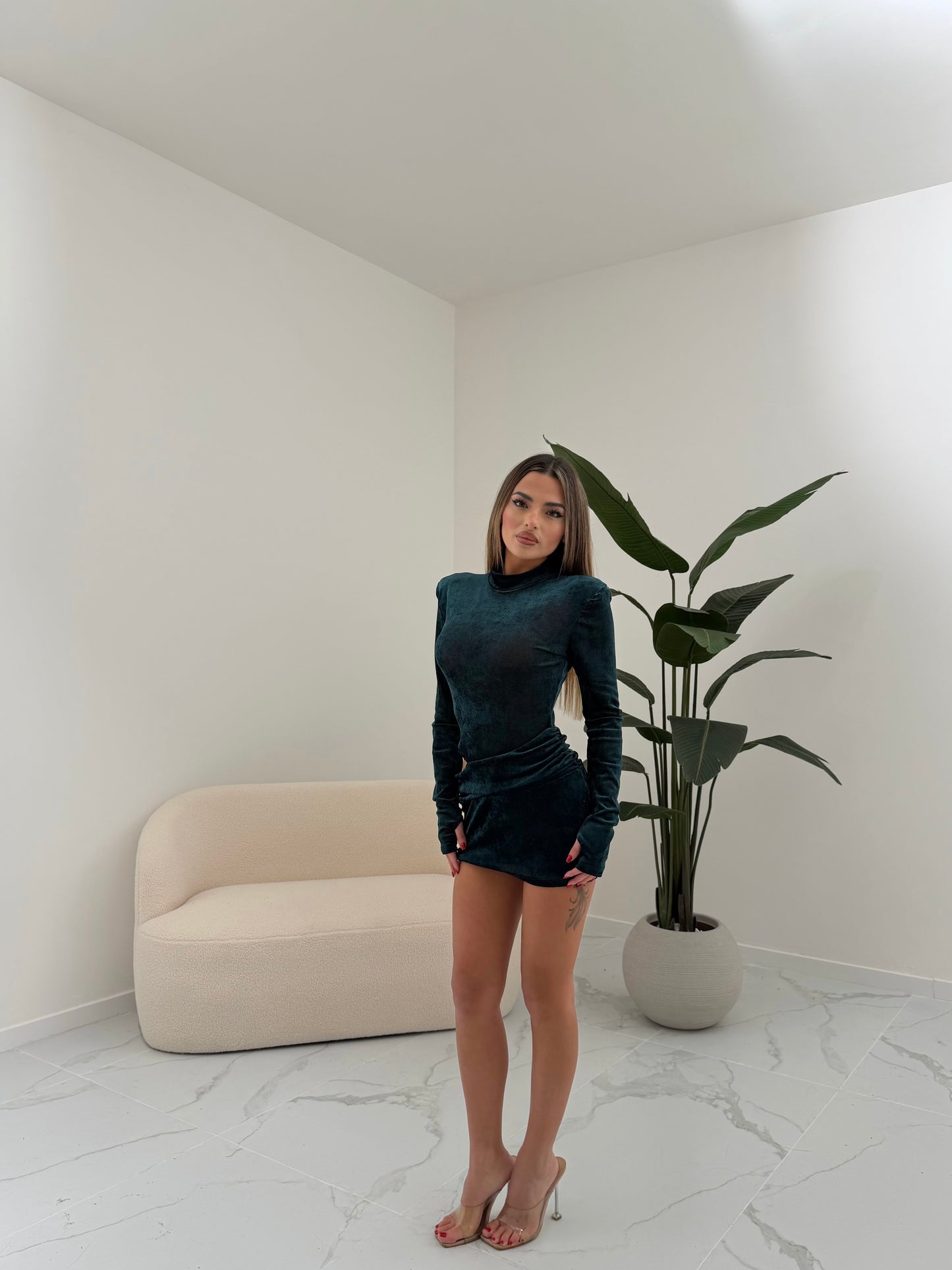 MINI DRESS BRIGIDA VERDE