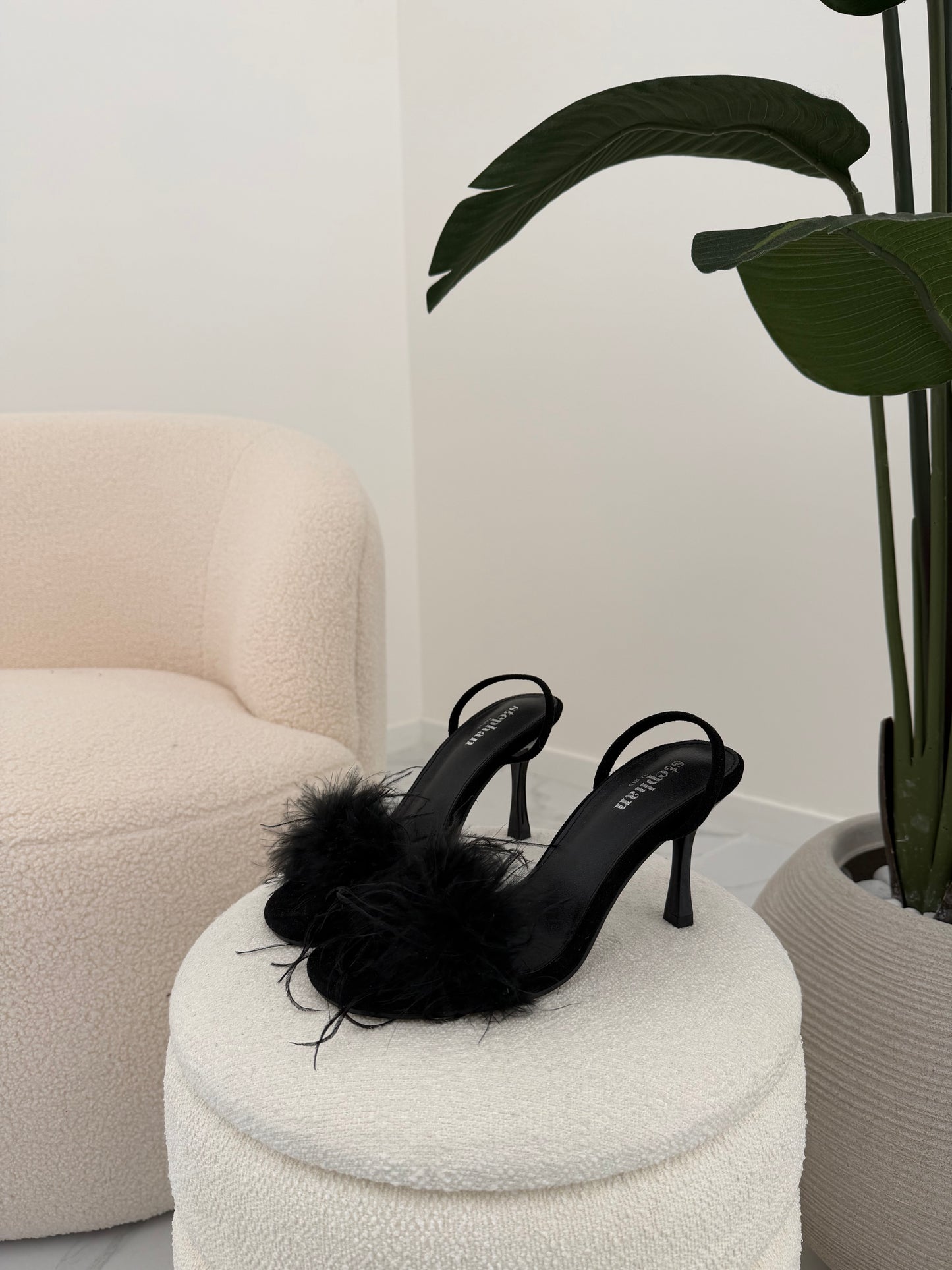SANDALO PLUME NERO