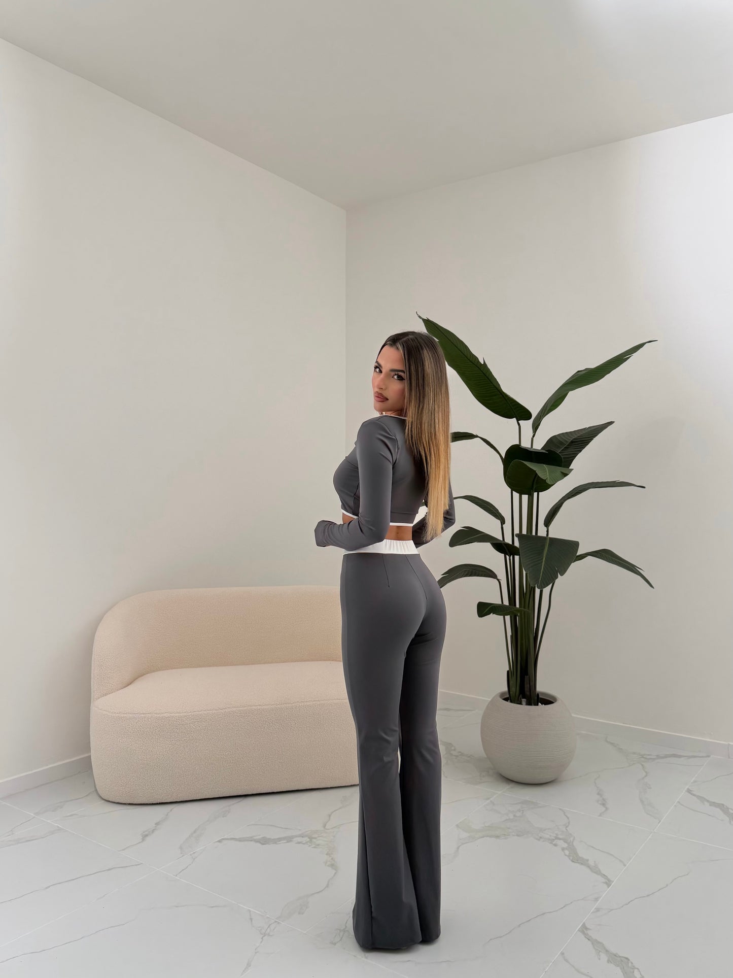 COORD SET NEON GRIGIO