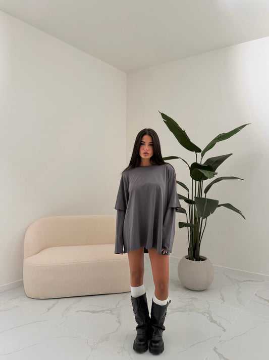 MAGLIA COUPLE GRIGIA